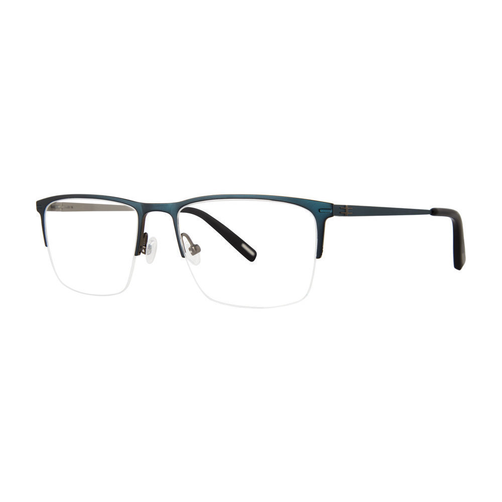 Jhane Barnes Partial Eyeglasses Steel 55mm